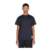 Logo Patch Crewneck T-Shirt Set Jil Sander , Blue , Heren