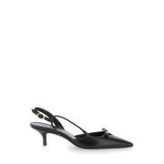 Zwarte Hak Slingback Tully 50 Stuart Weitzman , Black , Dames