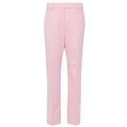 Roze Wol Romagna Broek Sportmax , Pink , Dames