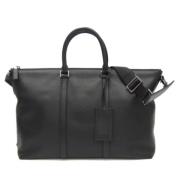 Pre-owned Leather prada-bags Prada Vintage , Black , Dames