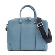 Pre-owned Leather handbags MCM Pre-owned , Blue , Dames