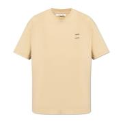 T-shirt Joel Samsøe Samsøe , Beige , Heren