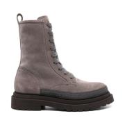 Stijlvolle Herenlaarzen Brunello Cucinelli , Gray , Dames