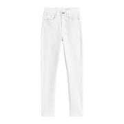 Hoge Taille Skinny Denim Jeans Rag & Bone , White , Dames