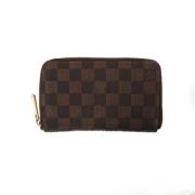 Pre-owned Canvas wallets Louis Vuitton Vintage , Brown , Dames