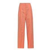 Stijlvolle Broek voor Mannen Mauro Grifoni , Orange , Dames