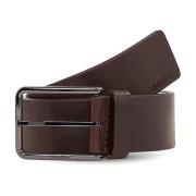 Leren Riem Herfst/Winter Collectie Calvin Klein , Brown , Heren