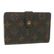 Pre-owned Canvas wallets Louis Vuitton Vintage , Brown , Dames