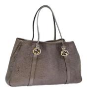 Pre-owned Canvas totes Gucci Vintage , Brown , Dames