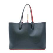 Pre-owned Leather shoulder-bags Christian Louboutin Pre-owned , Blue ,...