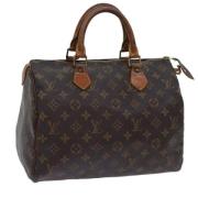 Pre-owned Canvas louis-vuitton-bags Louis Vuitton Vintage , Brown , Da...