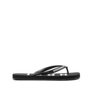 Stijlvolle zwarte slippers voor vrouwen Dsquared2 , Black , Dames