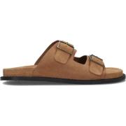 Heren Bio Slip-On Mocassins Cognac Stefano Lauran , Brown , Heren