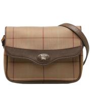 Pre-owned Fabric shoulder-bags Burberry Vintage , Brown , Dames