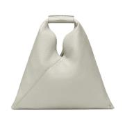 Grijze Japanse Klassieke Mini Tas MM6 Maison Margiela , Gray , Dames