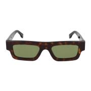 Rechthoekige zonnebril Colpo Retrosuperfuture , Brown , Unisex