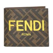 Modieuze Portemonnees Fendi , Brown , Heren