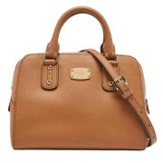 Pre-owned Leather handbags Michael Kors Pre-owned , Brown , Dames