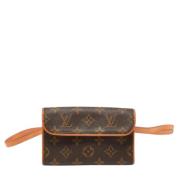 Pre-owned Leather crossbody-bags Louis Vuitton Vintage , Brown , Dames