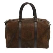Pre-owned Canvas travel-bags Dior Vintage , Brown , Dames