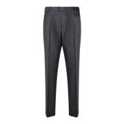 Bruine Wollen Broek Aw23 Dell'oglio , Gray , Heren