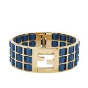 Pre-owned Fabric bracelets Fendi Vintage , Blue , Dames