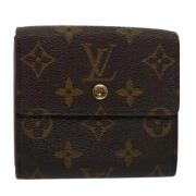 Pre-owned Canvas wallets Louis Vuitton Vintage , Brown , Dames