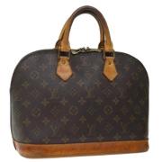 Pre-owned Canvas louis-vuitton-bags Louis Vuitton Vintage , Brown , Da...