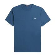 T-Shirts Fred Perry , Blue , Heren