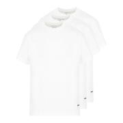 Wit Katoenen T-Shirt Set Jil Sander , White , Dames