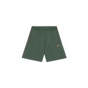 Shorts met elastische hoge taille in effen kleur stof Carhartt Wip , G...