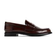 Tabak Leren Loafers Nude Neutrals Church's , Brown , Dames