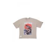 Japan Warrior Tee Vintage Sand Alpha Industries , Beige , Heren