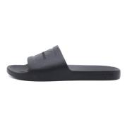 Slide Monogram Debos Slippers Calvin Klein Jeans , Black , Heren