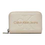 Kleine Portemonnee Herfst/Winter Collectie Calvin Klein Jeans , Beige ...