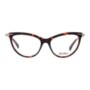 Bruine Cat Eye Optische Monturen Max Mara , Brown , Dames