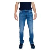 Heren Jeans Herfst/Winter Collectie Guess , Blue , Heren