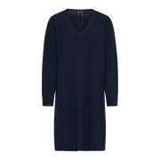 Blauwe Jurk Collectie Fabiana Filippi , Blue , Dames