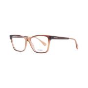 Bruine Vierkante Optische Brillen voor Vrouwen Max & Co , Brown , Dame...
