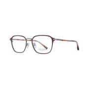 Bruine Trapezium Optische Monturen Ted Baker , Brown , Heren