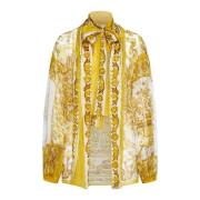 Stijlvolle Overhemden Collectie Dolce & Gabbana , Multicolor , Dames