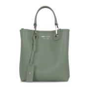 Groene Shoppingtas met Verstelbare Band en Afneembare Pouch Emporio Ar...