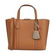 Kleine Triple-Compartiment Tote Tas Tory Burch , Brown , Dames