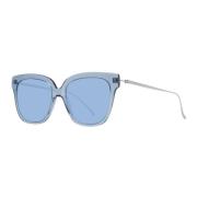 Blauwe Trapezium Zonnebril met UV-bescherming Scotch & Soda , Blue , D...