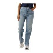 Julie Straight Leg Blauwe Jeans Tommy Jeans , Blue , Dames