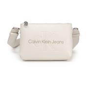 Camera Pouch21 Mono Calvin Klein Jeans , White , Dames