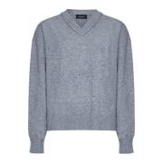 Luxe Sweaters Collectie Fabiana Filippi , Blue , Dames