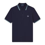 Original Twin Tipped Polo Navy Ice Fred Perry , Blue , Heren