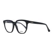 Zwarte Vrouwen Vierkante Optische Monturen Max Mara , Black , Dames