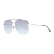 Grijze Aviator Zonnebril Blauwe Gradiënt Scotch & Soda , Gray , Heren